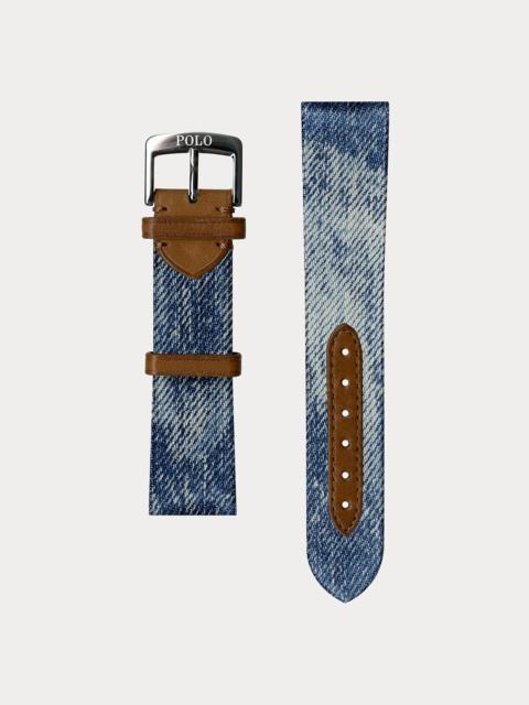Polo Ralph Lauren Denim Watch Strap