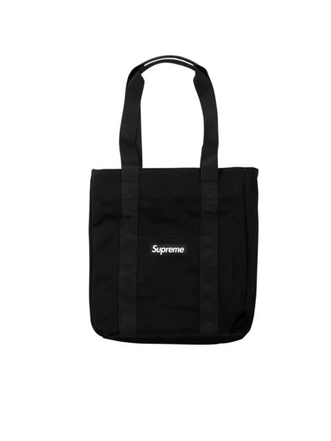 Supreme logo-patch tote bag
