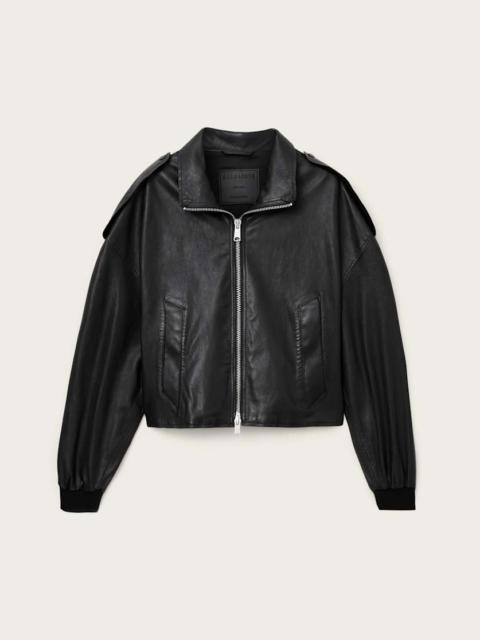 ALLSAINTS LOWDEN LEATHER JACKET