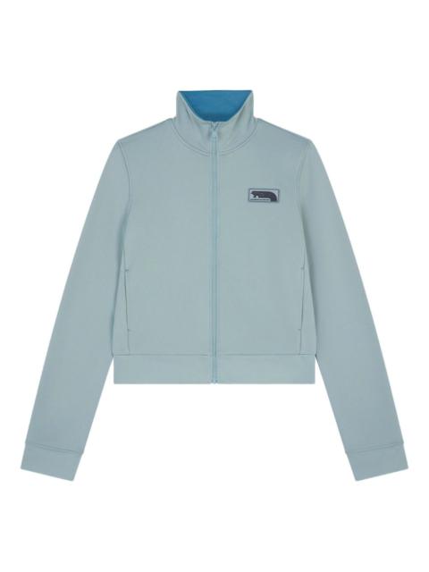 Maison Kitsuné badge zip jacket