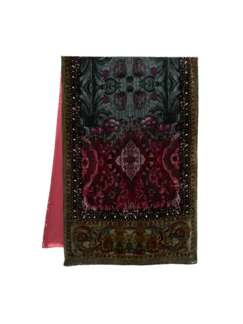 Pierre-Louis Mascia floral-motif scarf