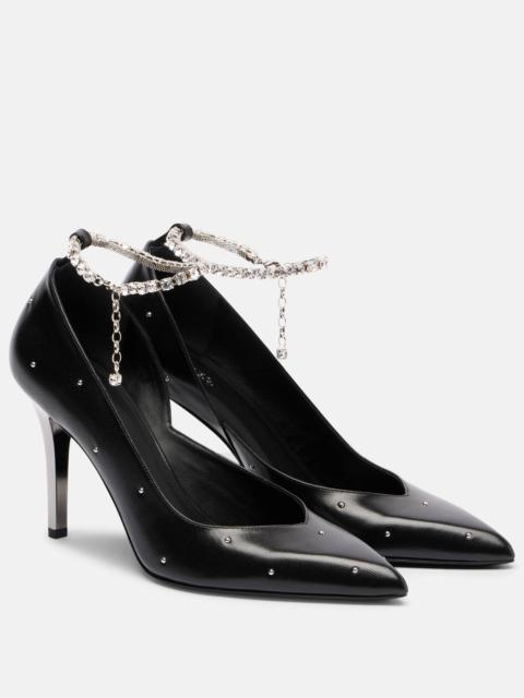 Isabel Marant Embellished leather pumps