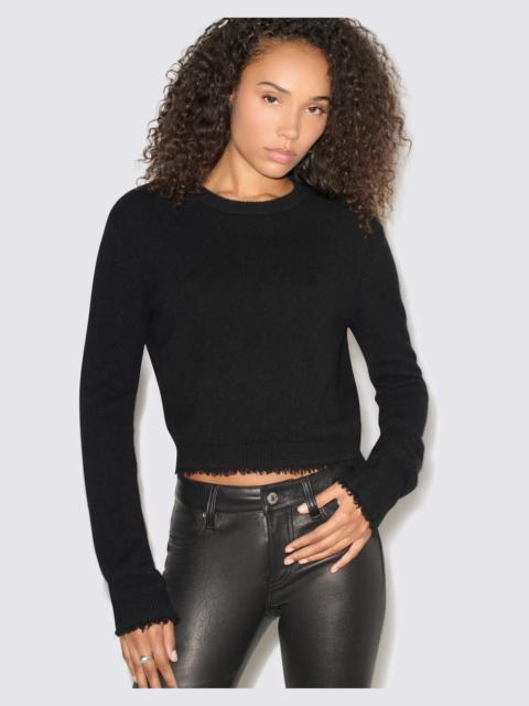 RE/DONE Kiko Backless Pullover - Black
