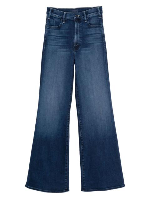 MOTHER The Hustler Roller Sneak wash-effect jeans