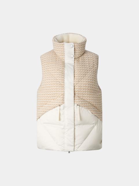 BOGNER Netty Down Vest in Off-White/Beige