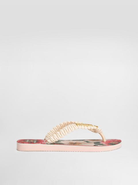 Dolce & Gabbana Dolce&Gabbana x Havaianas Flip-Flop Flowers