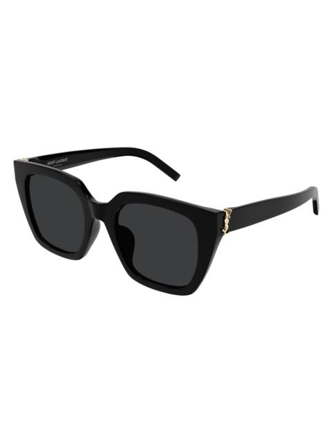 SAINT LAURENT Women's Monogram Hinge M 51MM Cat-Eye Sunglasses - Dark Grey Black