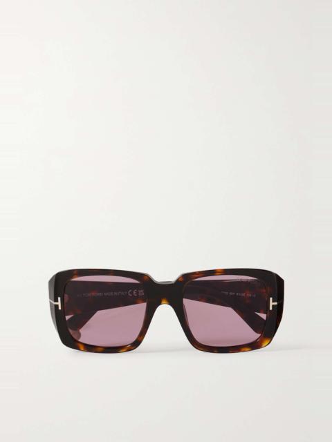 TOM FORD Ryder square-frame acetate sunglasses