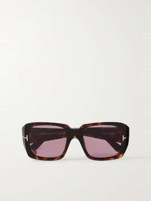 Ryder square-frame acetate sunglasses