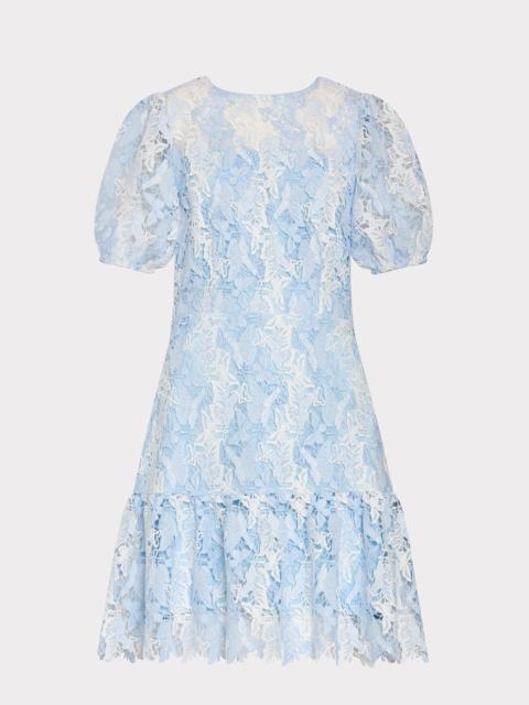 MILLY Yasmin Butterfly Lace Dress