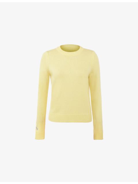House of CB Abbie Crewneck Merino-Wool Jumper