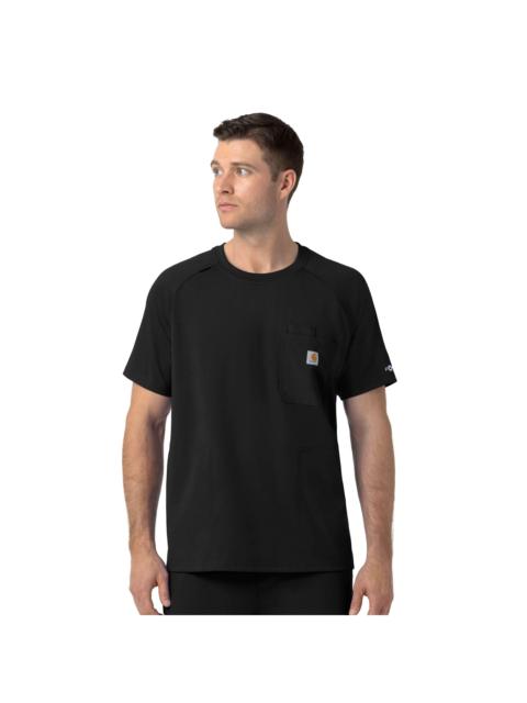 Carhartt Force Cross-Flex Knit Crew Neck Scrub Top
