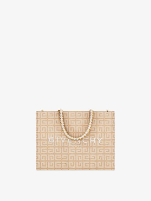 Givenchy SMALL G-TOTE SHOPPING BAG IN 4G JUTE