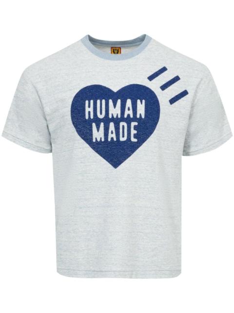 Human Made logo-print cotton t-shirt