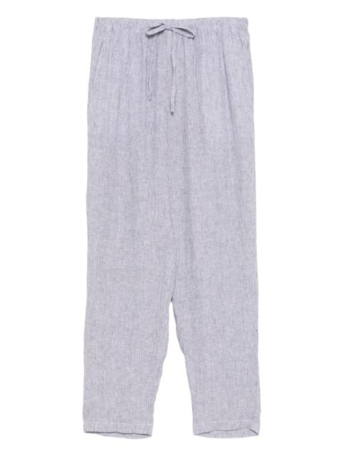 EILEEN FISHER linen cropped trousers