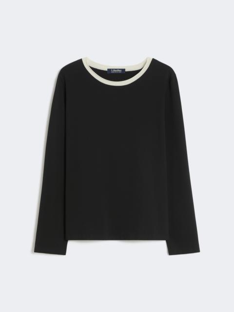 'S Max Mara Basic jersey T-shirt - BLACK