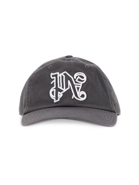 Palm Angels monogram-embroidered baseball cap