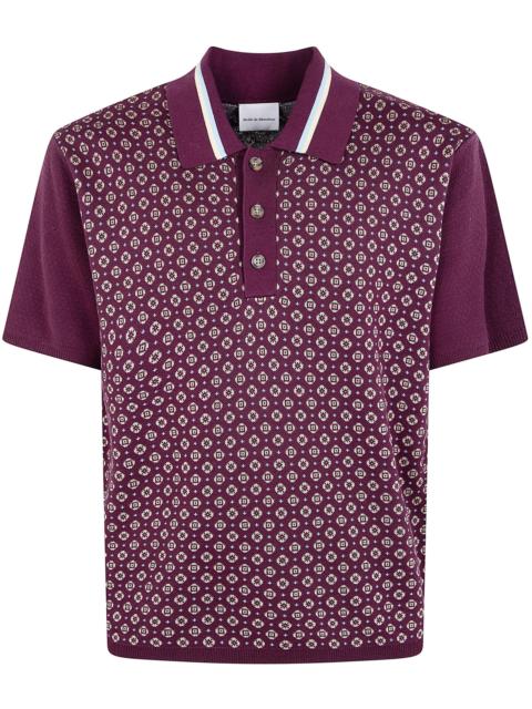 Drôle de Monsieur Jacquard Cravate Polo Shirt