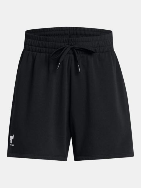 Under Armour Women's Project Rock Terry Shorts