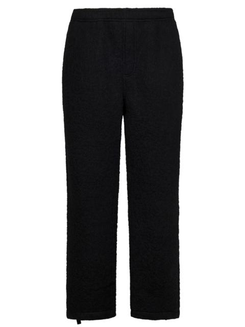 Stüssy Black wool blend Casentino cloth beach pants.