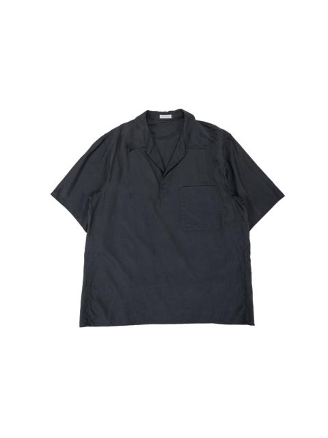 KAPTAIN SUNSHINE Silk Pullover SS Shirt Ink Black