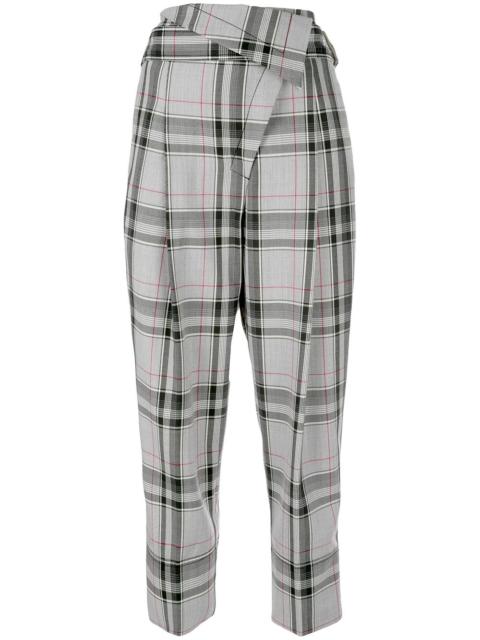 3.1 Phillip Lim plaid tapered trousers