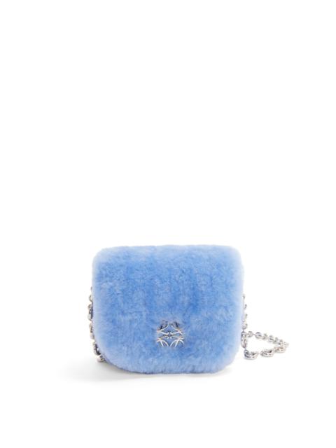 Puffer Goya case in shearling