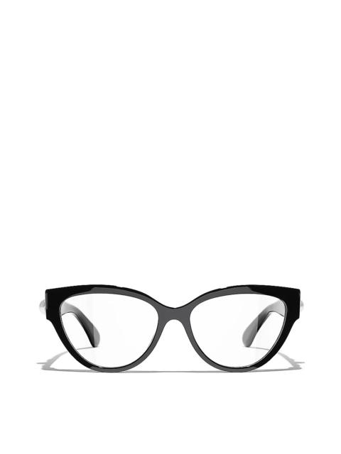 CHANEL Cat Eye Eyeglasses