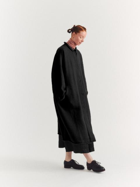 CASEY/CASEY SOFTY COAT - WO CASH - BLACK