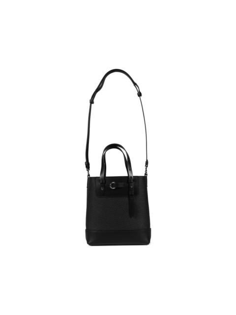 Maison Margiela pebbled top handle shoulder bag