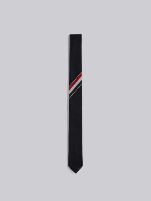 Thom Browne Engineered Stripe Necktie In Wool