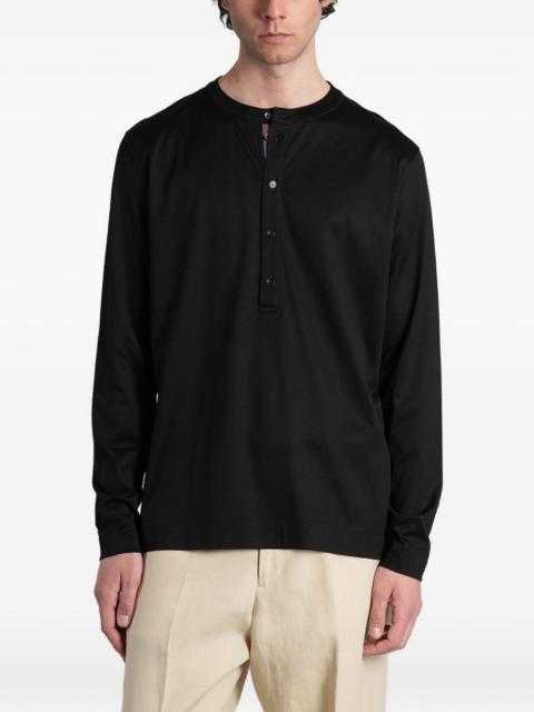 Paul Smith Artist Stripe henley sweater