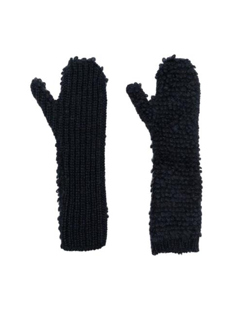 Marni knitted slip-on gloves