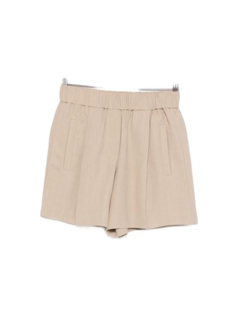 Linen Blend Shorts