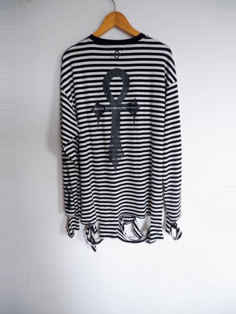 Other Designers 20471120 × Beauty Beast × Japanese Brand - REFLEM -Cross Cut Distressed Long Sleeve