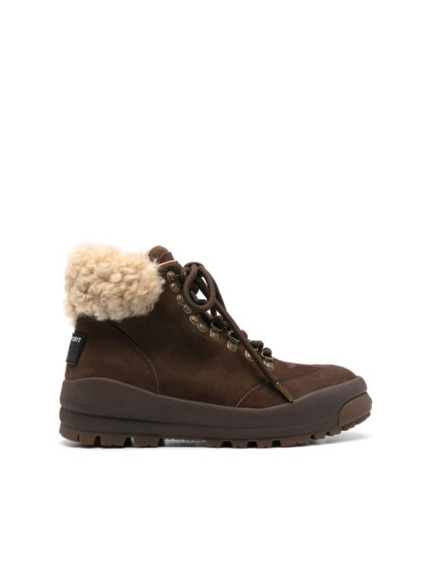 Polo Ralph Lauren shearling-trim hiking boots