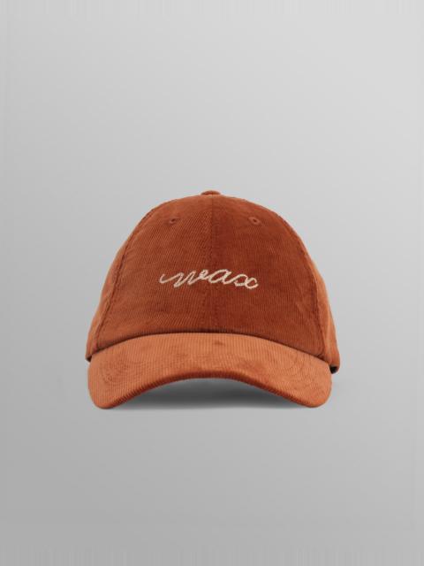Wax London Spencer - Tan Corduroy Sports Cap