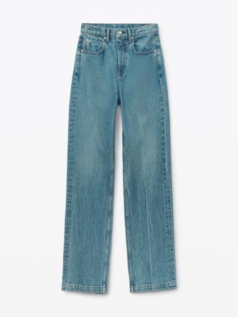 Alexander Wang HIGH WAIST TROUSER JEAN