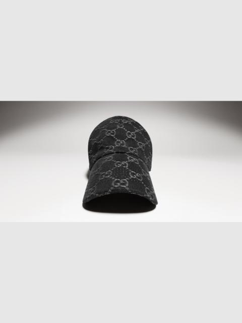 GUCCI GG cotton denim baseball hat