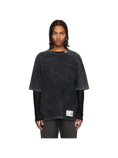 Maison MIHARAYASUHIRO Black Bleached T-shirt