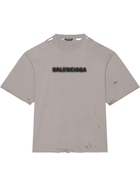 BALENCIAGA logo-print short-sleeve T-shirt