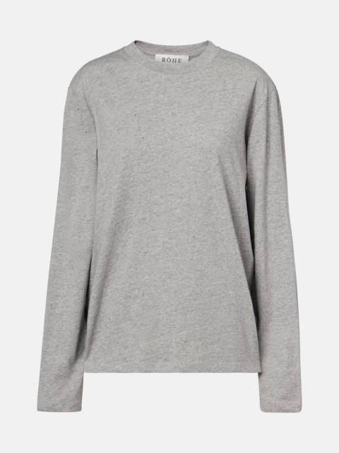 RÓHE Cotton jersey T-shirt