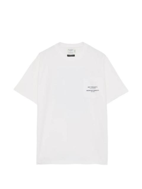 Engineered Garments logo-print pocket T-shirt
