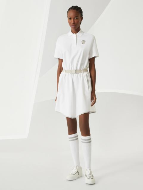 Brunello Cucinelli Couture interlock mini dress with logo