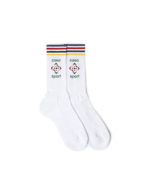 CASABLANCA Casa Sport Logo Socks