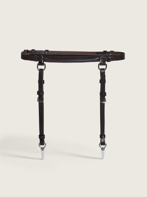 Simone Rocha Double Loop Tassel Bridle Belt