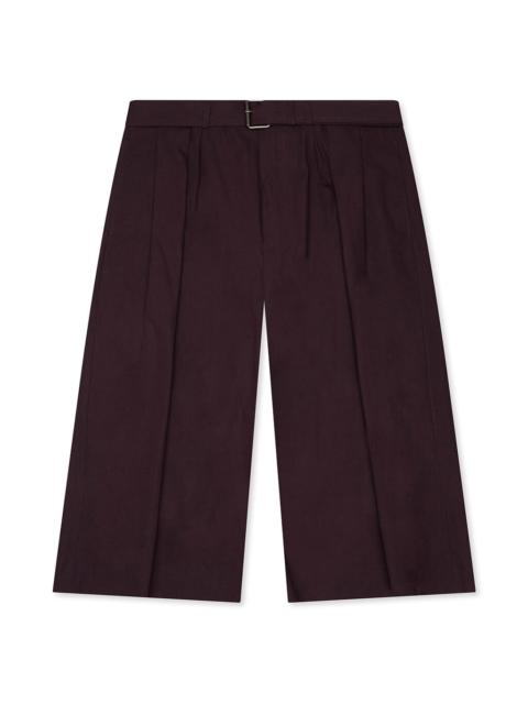 Dries Van Noten PREACHES POPLIN M.W. PANTS - DARK PURPLE
