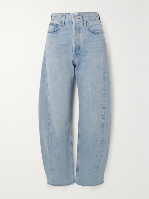 AGOLDE Luna High-rise Tapered Organic Jeans