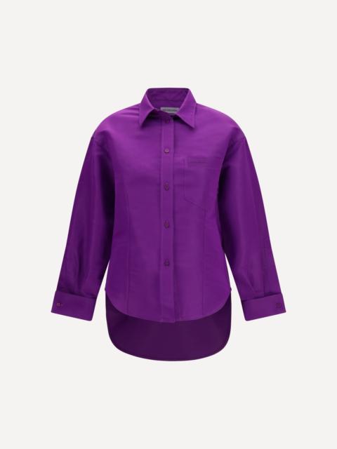 BALENCIAGA Asymmetric cotton Shirt