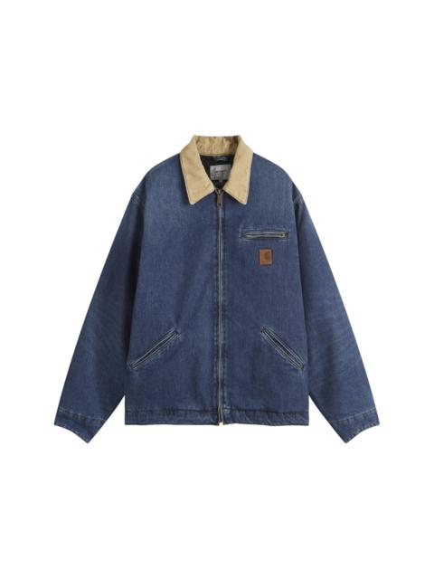 Carhartt Carhartt WIP OG Detroit Jacket Blue Worn Used/Dusty Hamilton Brown